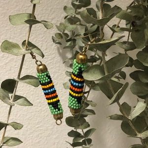 Handmade Colorful Beads Earrings